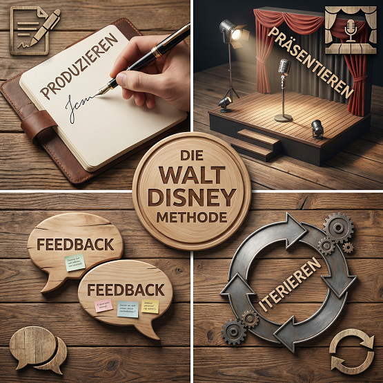 Produzieren Walt Disney Methode