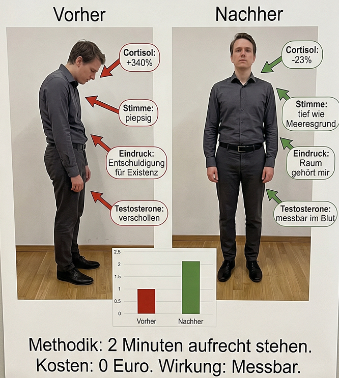 aufrechte Haltung aufrechte Haltung Souverän sprechen