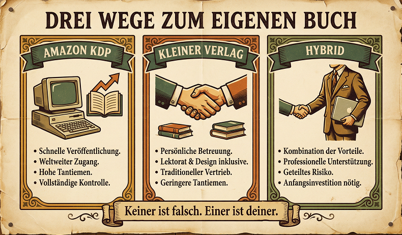 Drei Wege Drei Wege Poetry Slam Buch veröffentlichen