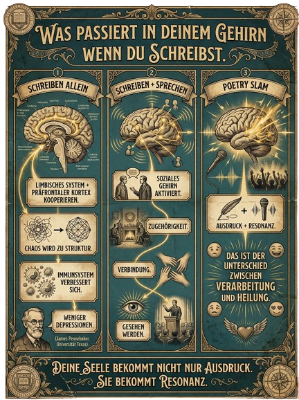 Gehirn_schreiben-removebg-preview Vintage-Wissenschaftsposter Poetry Slam heilt deine Seele