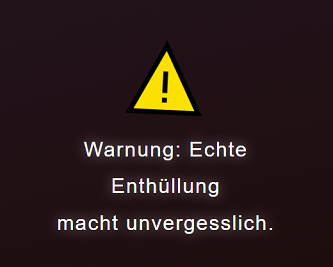 Echte Enthüllung ungewöhnliche Fragen