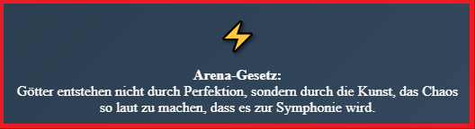 Arena Fehler machen