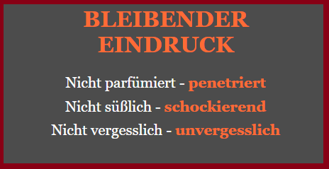 Eindruck Stinktier-Methode