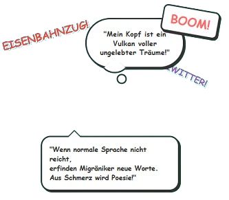 Migräneattacken Eisenbahn