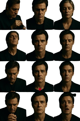 Gesichter Jim Carrey