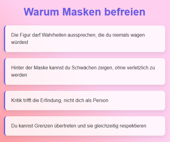 Maske befreit Olaf Schubert