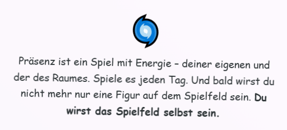 Präsenzze Bühnenpräsenz Übungen Präsenz