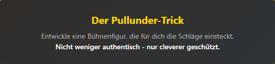 Pullunder Trick Olaf Schubert