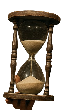 Sanduhr Vergangenheit loslassen