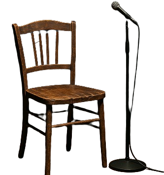 Stuhl Poetry Slam Metaphern