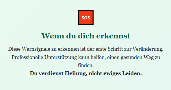 Wenn du dich erkennst Vergangenheit loslassen