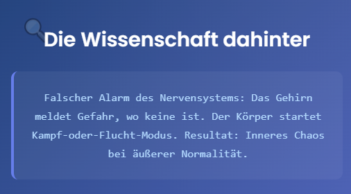 Wissenschaft Panikattacken