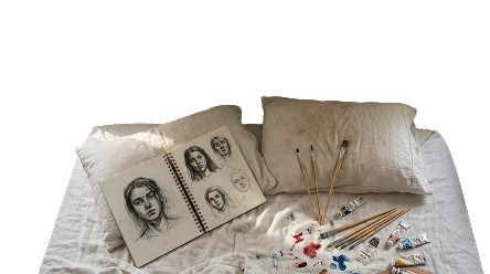 Bett Malen Selbstwert