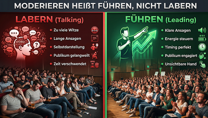 Poetry Slam Moderator Moderieren