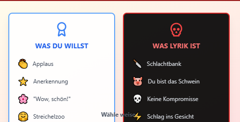 Lyrik schreiben was du willst
