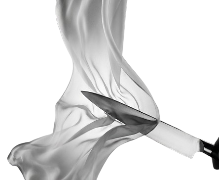 Messer Seide Stimmtraining