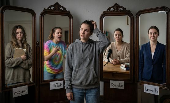 4 Kanäle Slam auf Social Media