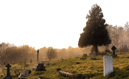 Friedhof Geschichten schreiben