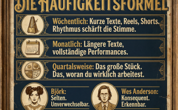 Häufigkeitsformel Slam auf Social Media