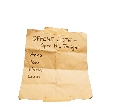 Offene Liste Offene Liste Poetry Slam