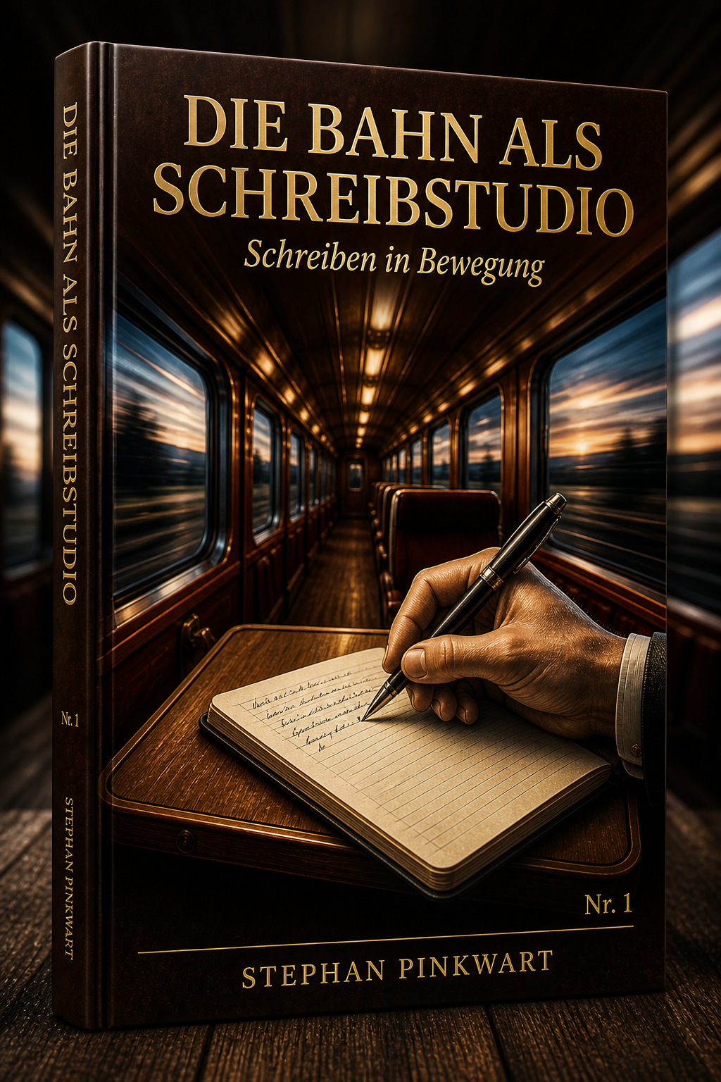 Cover: Die Bahn als Schreibstudio