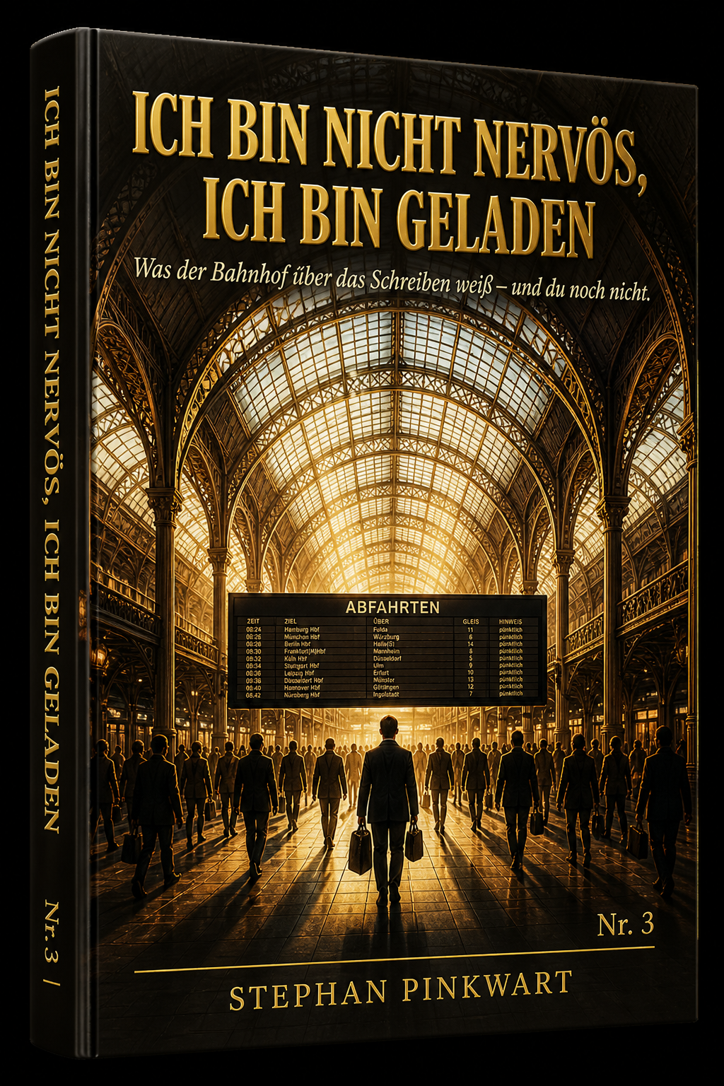 Cover: Ich bin nicht nervös, ich bin geladen