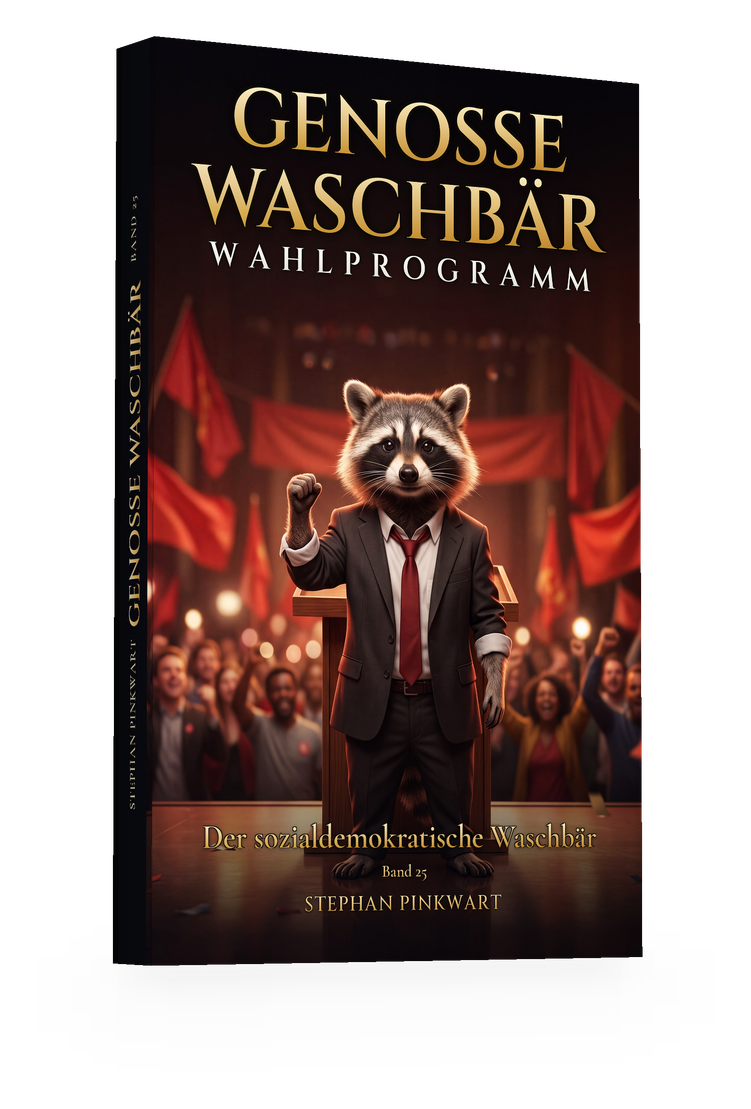 Genosse Waschbär Band 25 – Der sozialdemokratische Waschbär (Wahlprogramm)