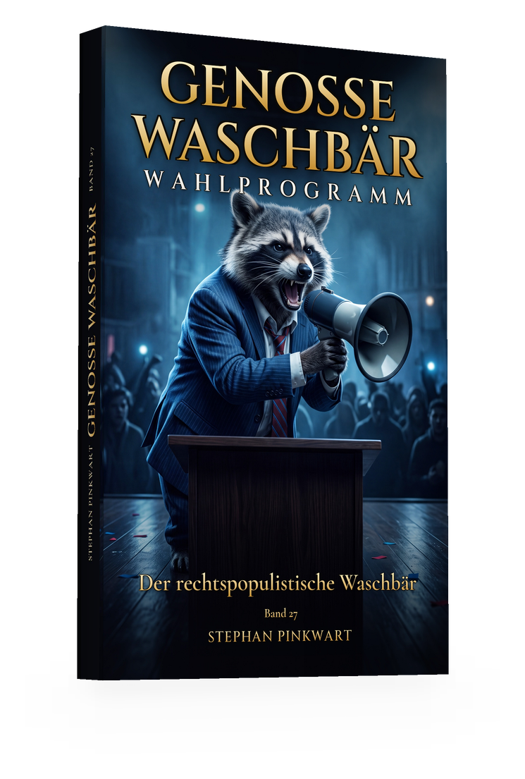 Genosse Waschbär Band 27 – Der rechtspopulistische Waschbär (Wahlprogramm)