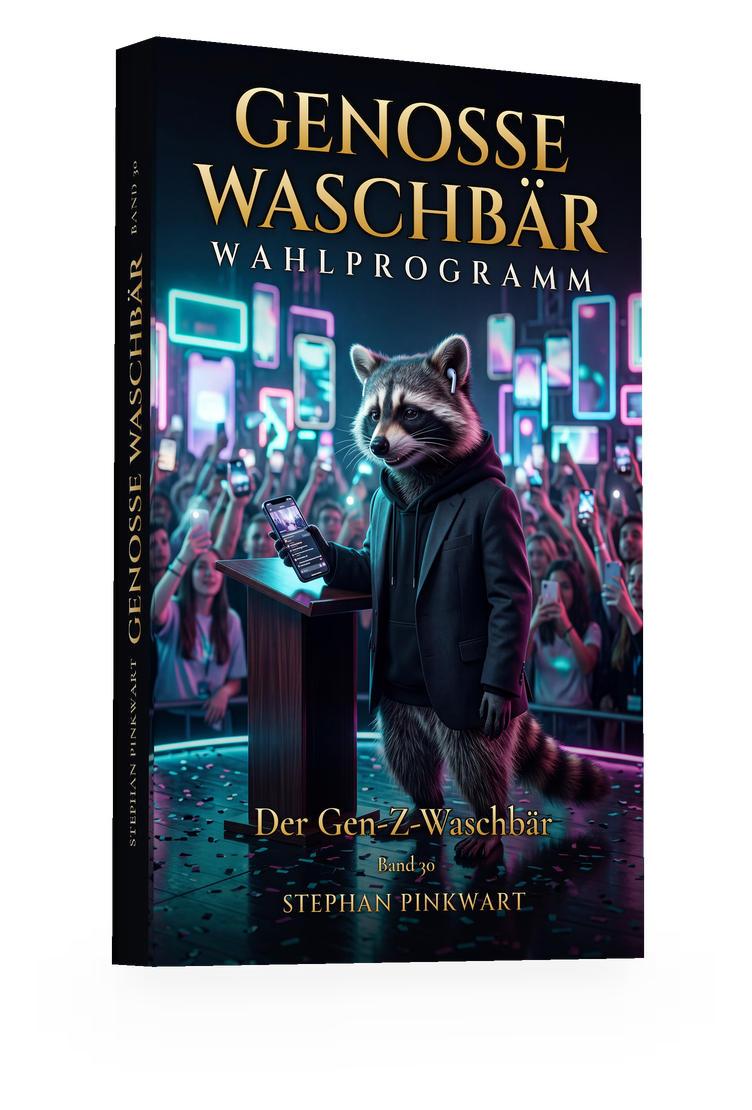 Genosse Waschbär Band 30 – Der Gen-Z-Waschbär (Wahlprogramm)