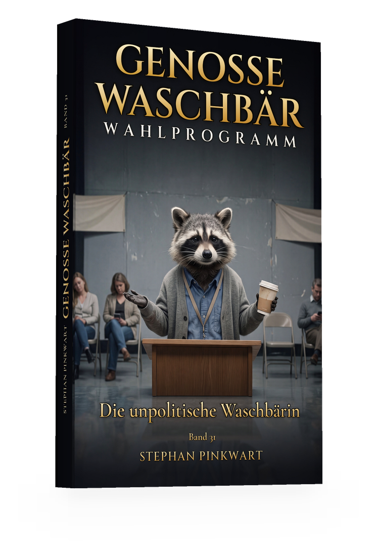 Genosse Waschbär Band 31 – Die unpolitische Waschbärin (Wahlprogramm)
