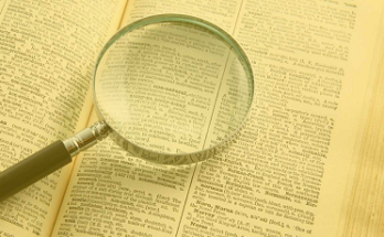 recherche für texte Lupe
