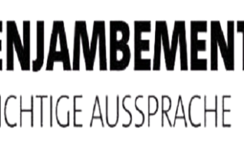 enjambement Aussprache Bild