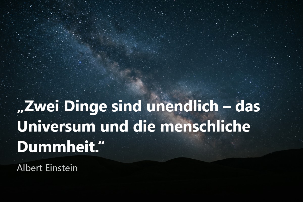 Einstein die dümmsten Fehler der Menschheit Einstein