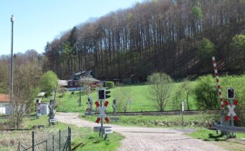 Doppelter Bahnübergang Gräfenroda