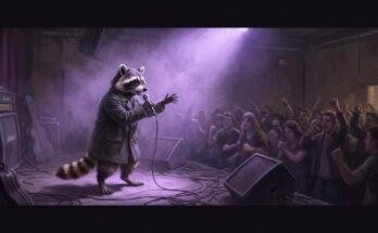 Stadt oder Dorf schreiben, Teil eins: der Waschbär auf einer vollen Clubbühne in der Stadt