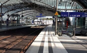 Hauptbahnhof April 2020 Oberer Bahnsteig-001