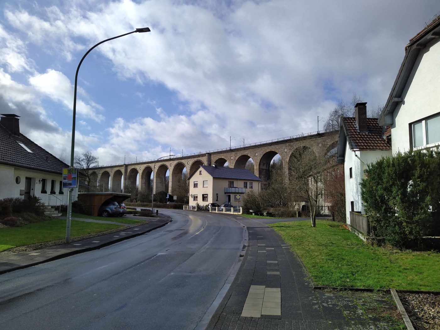 Blick auf den Altenbekener Viadukt