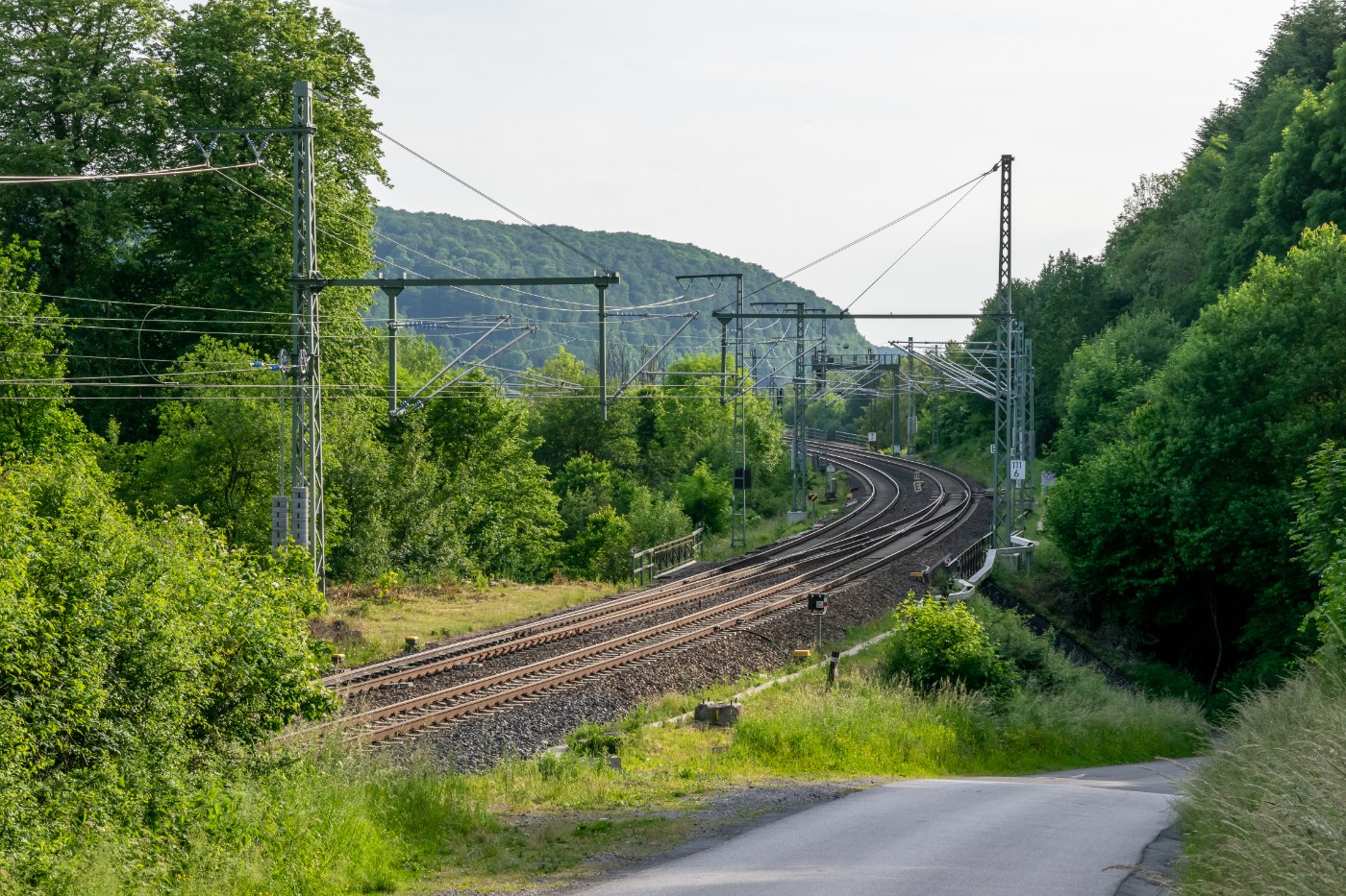 Beginn des Altenbekener Viadukts