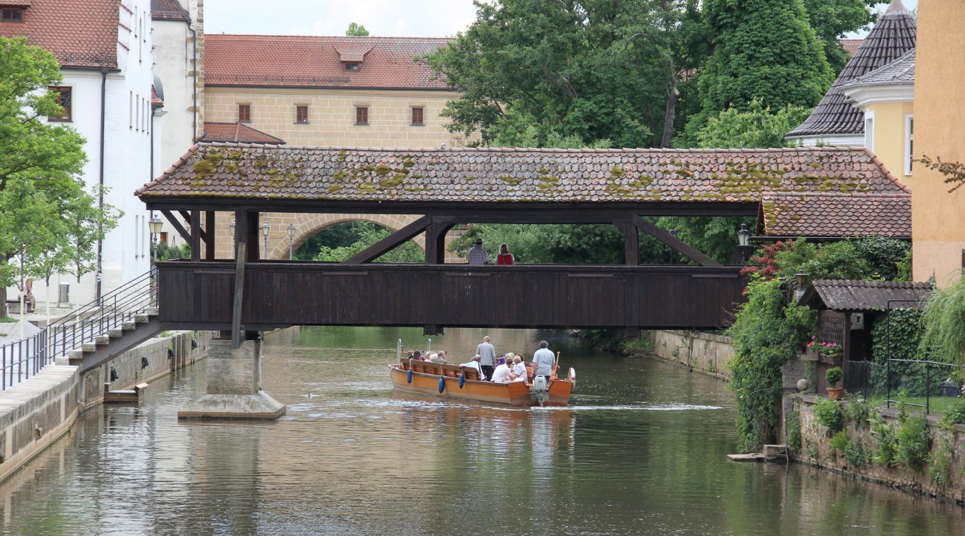 Amberg, Bavaria, Germany, Schiffbrücke