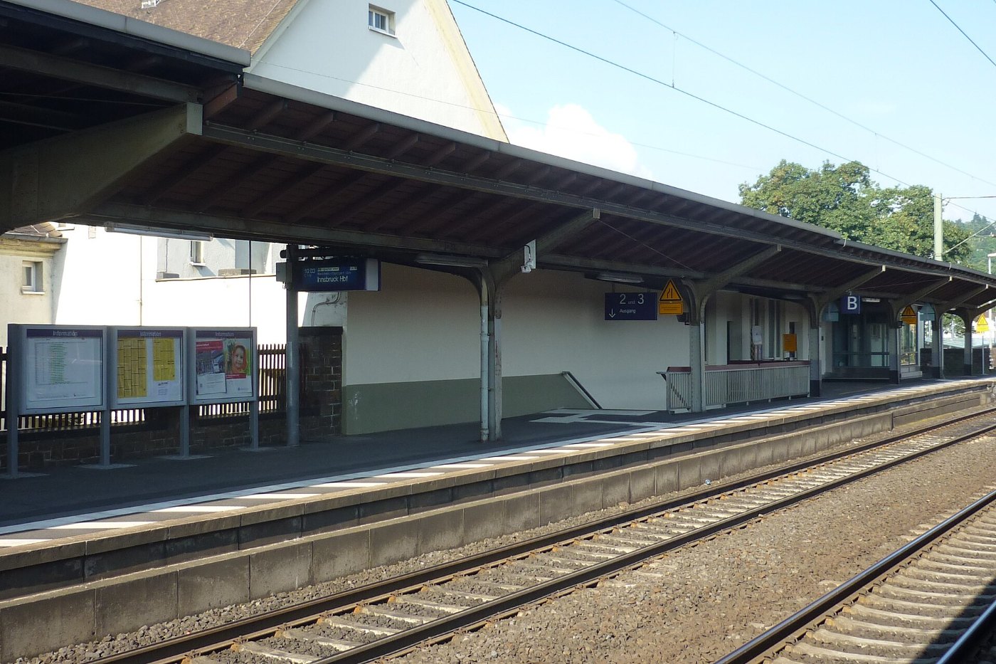 Bf Andernach Hausbahnsteig