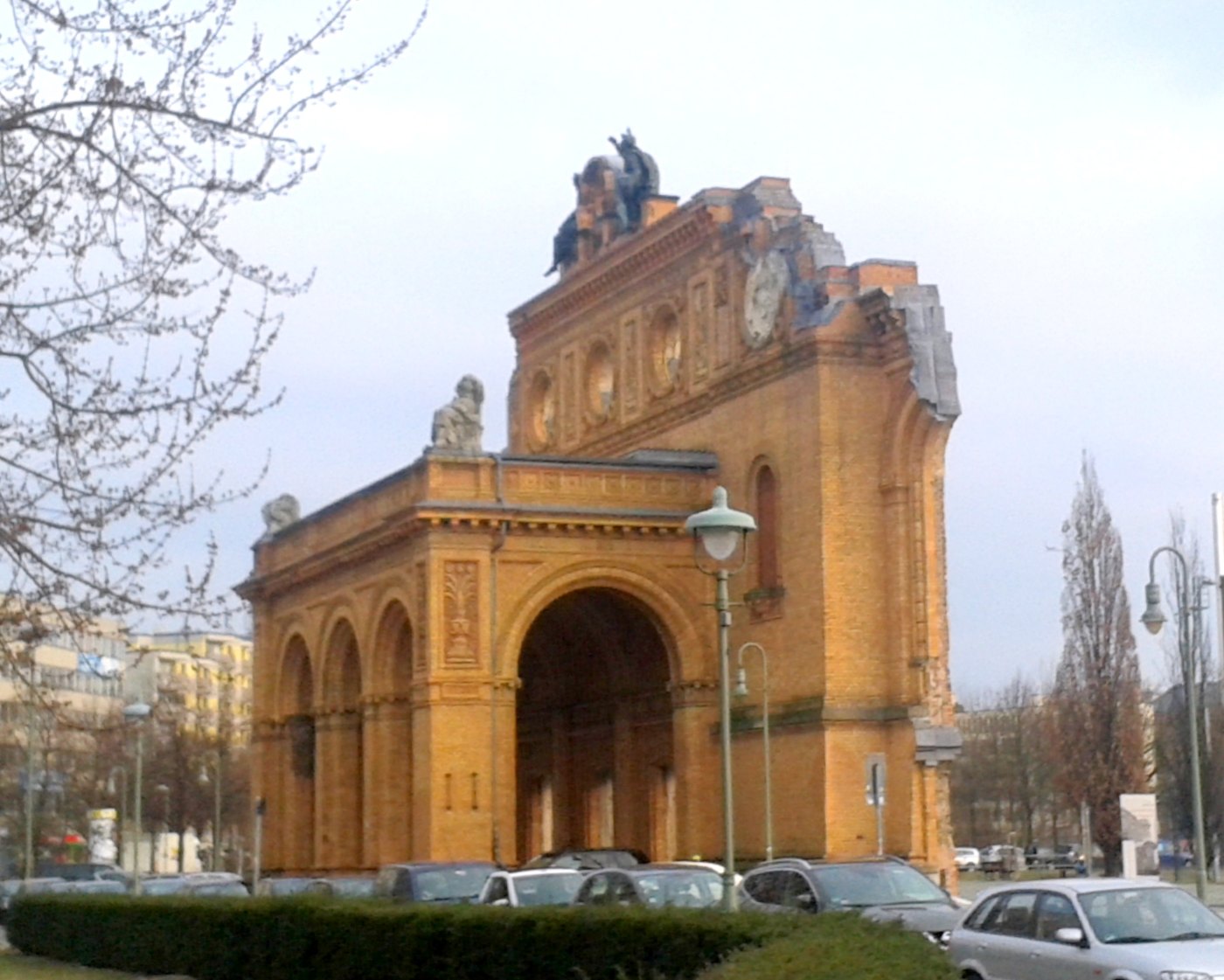 Portikus des Anhalter Bahnhofs