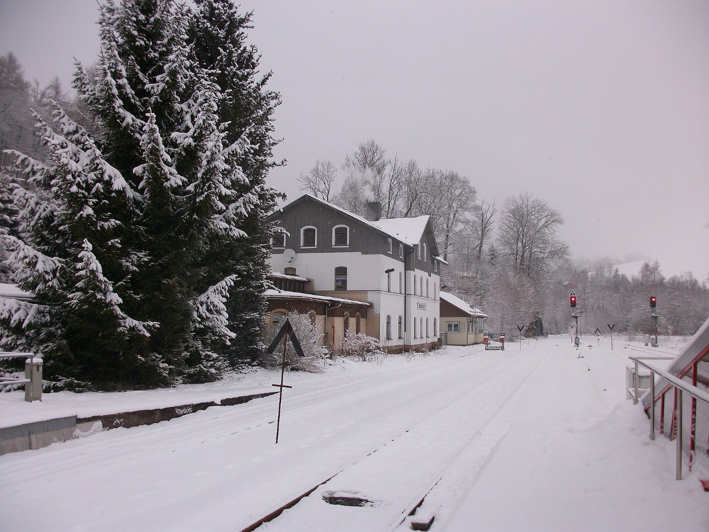 Bahnhof Annaberg Buchholz Süd Empfangsgebäude (1)