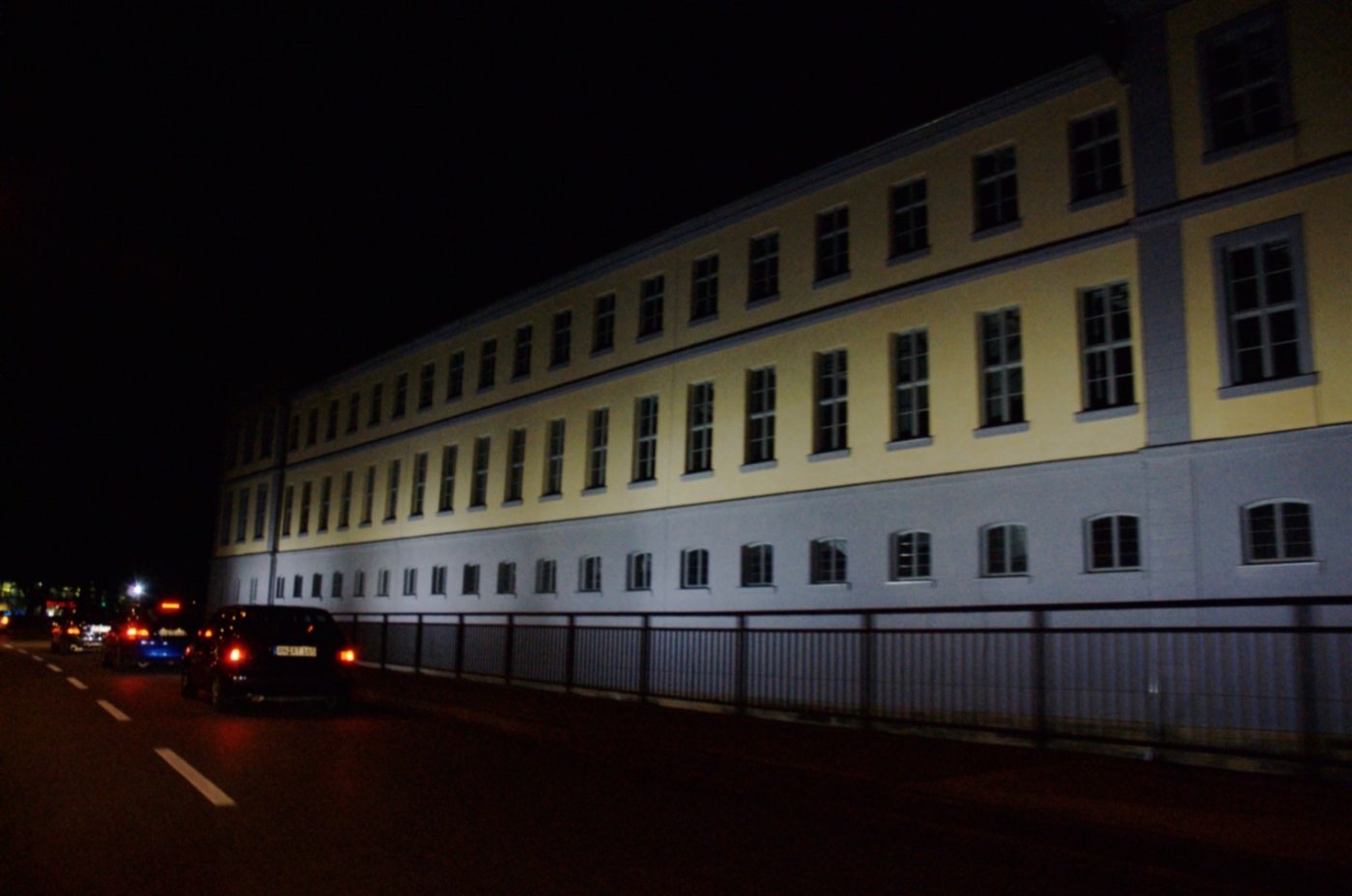 Residenz Ansbach bei Nacht 1473