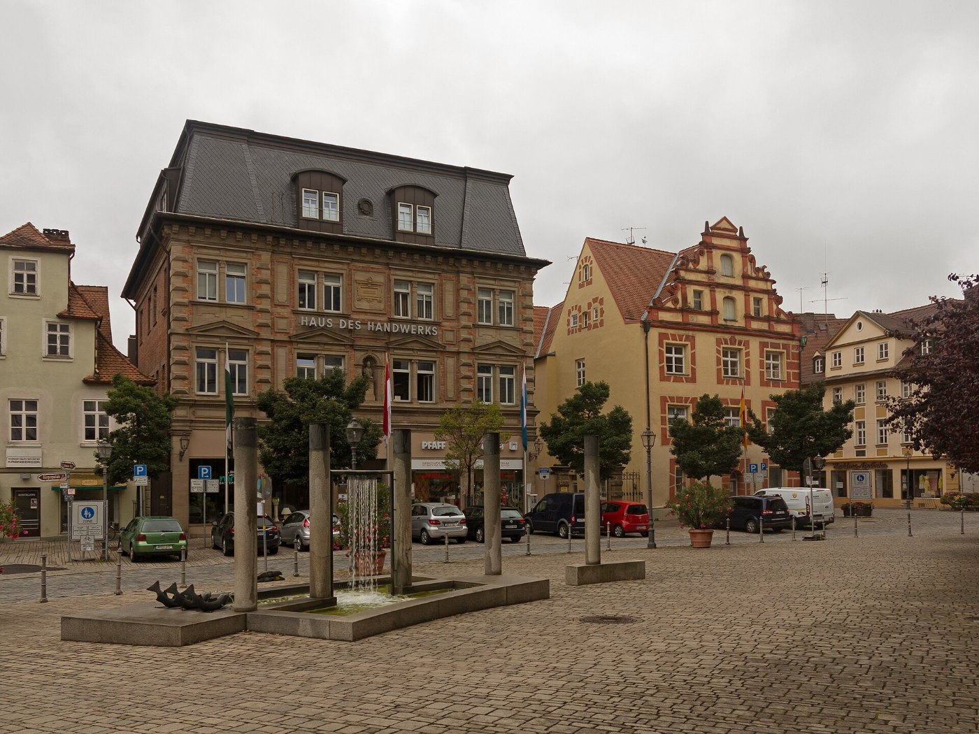 Ansbach, ehemaliges Gebäude des Gewerbevereins Ansbach DmD 5 61 000 113