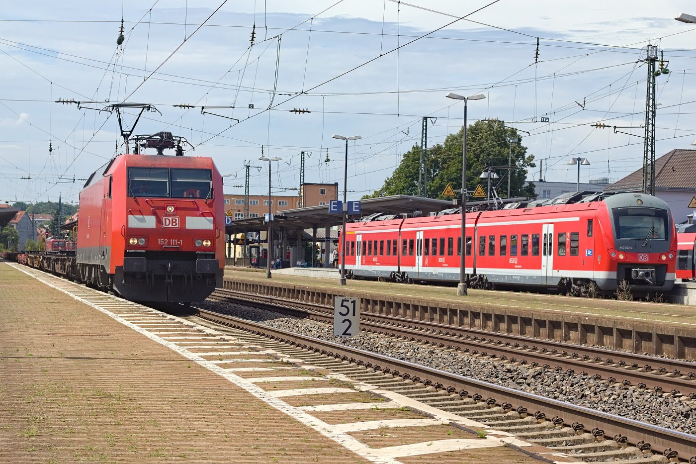 DB152 111 Ansbach 2019