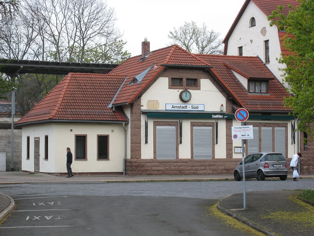 Arnstadt southern railway station