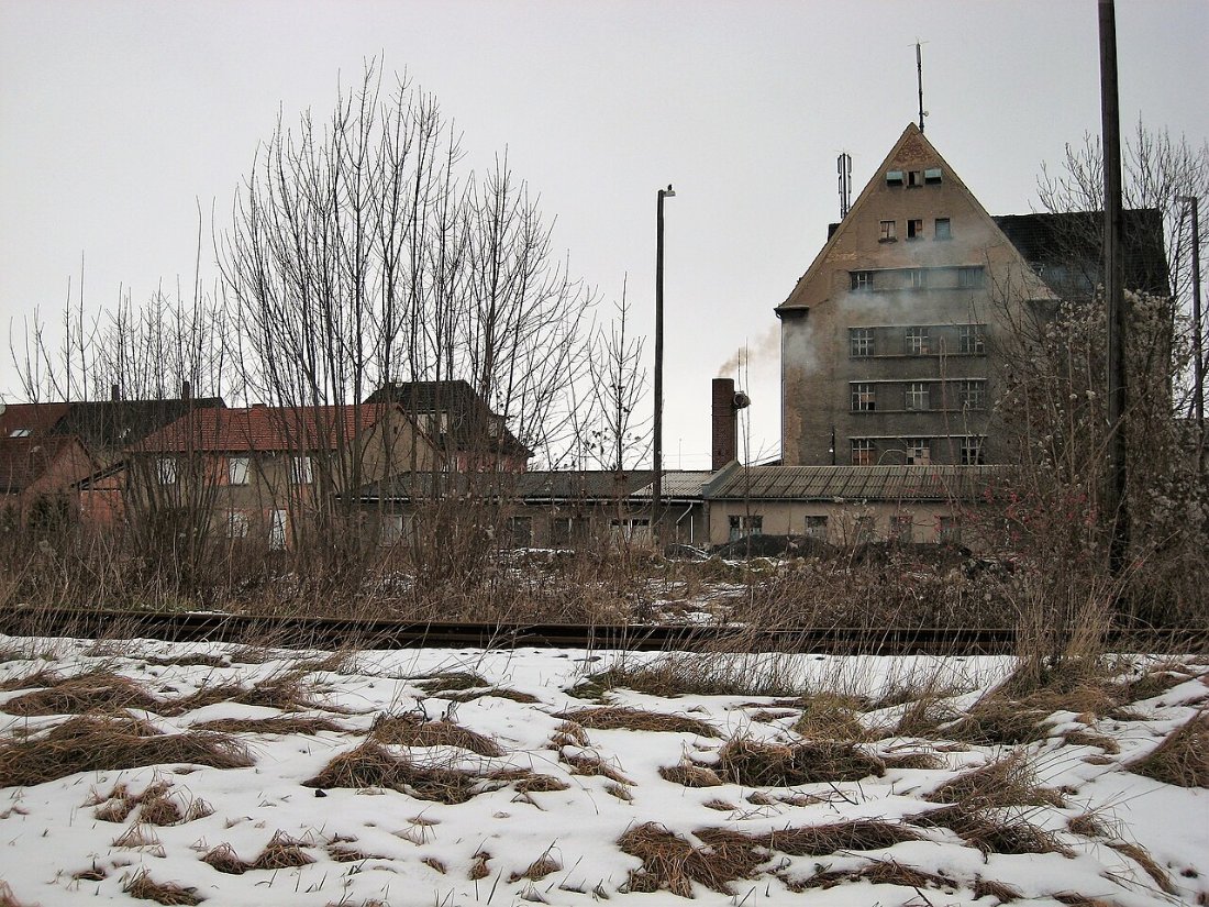 Bereich beim Bahnhof Arnstadt Ost