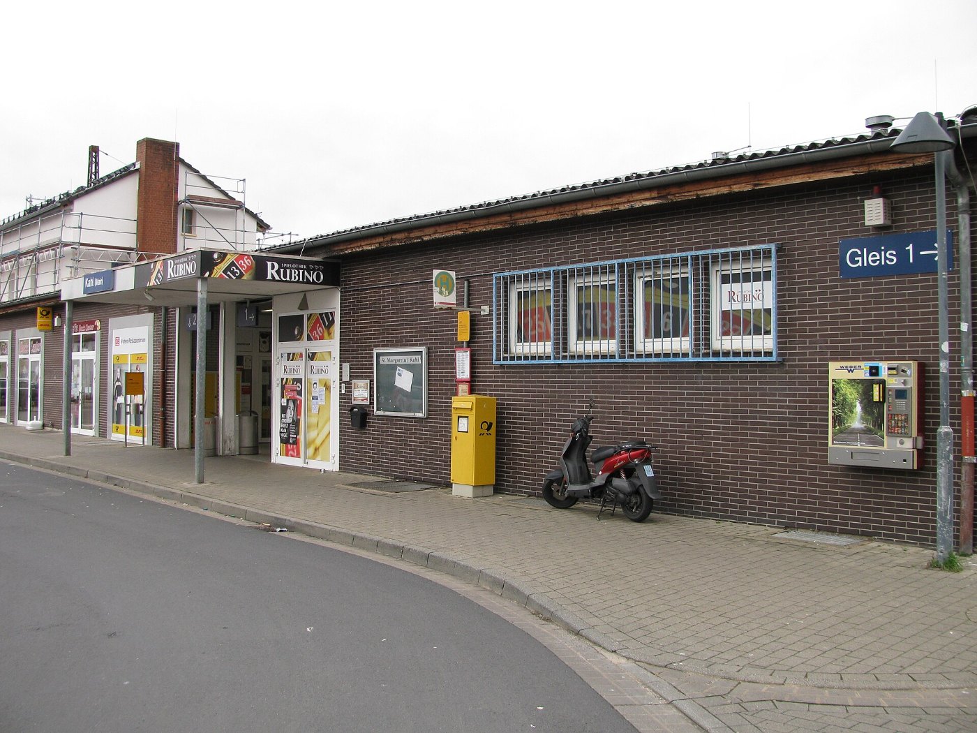 Bushaltestelle Bahnhof, 1, Kahl a. Main, Landkreis Aschaffenburg