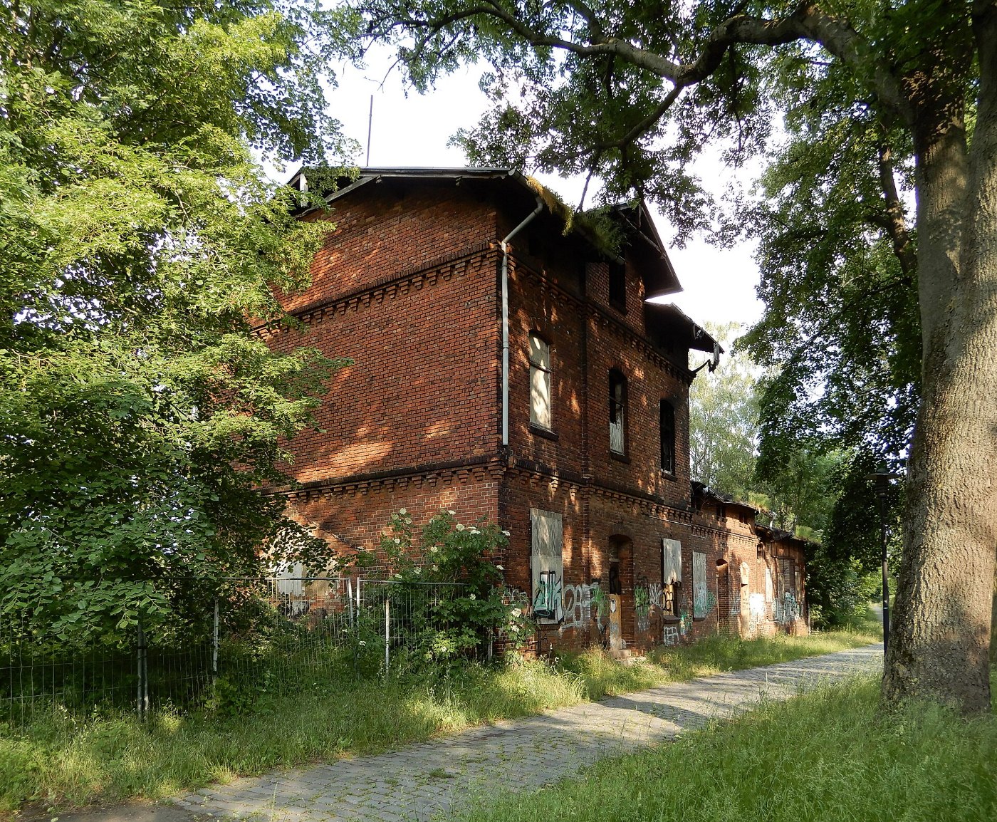 Aschersleben Weststraße 27 Bahnhof Kleinbahn 01
