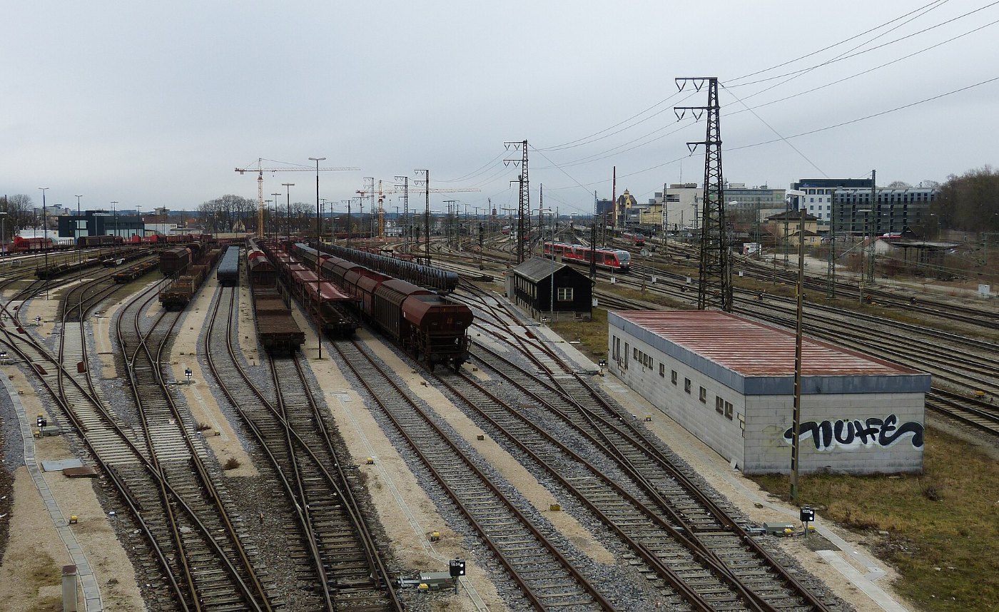 Augsburg Hauptbahnhof Gleise